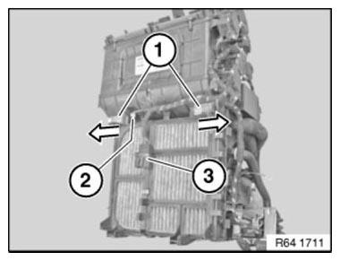 AC Housing Evaporator, Switching Elements